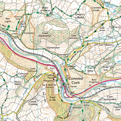 Powys - Powys 9 (1:25,000) Preview 3