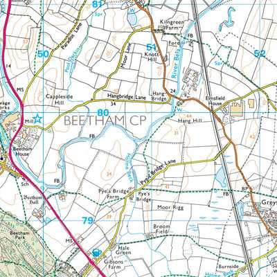Bowness and Lyth Ward 1 (1:25,000) Preview 2