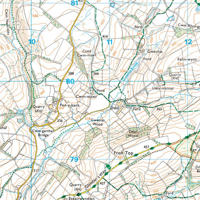 Powys - Powys 5 (1:25,000) Preview 2