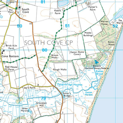 Wrentham, Wangford & Westleton Ward 1 (1:25,000) Preview 2