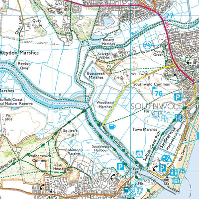 Wrentham, Wangford & Westleton Ward 1 (1:25,000) Preview 3