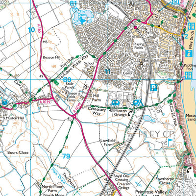 Bridlington Central and Old Town Ward 1 (1:25,000) Preview 2