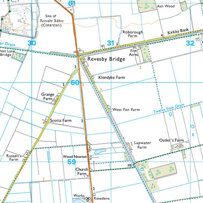 Coningsby & Mareham Ward 1 (1:25,000) Preview 2