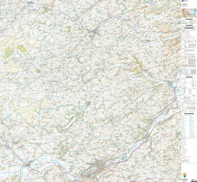 Powys - Powys 10 (1:25,000) Preview 1
