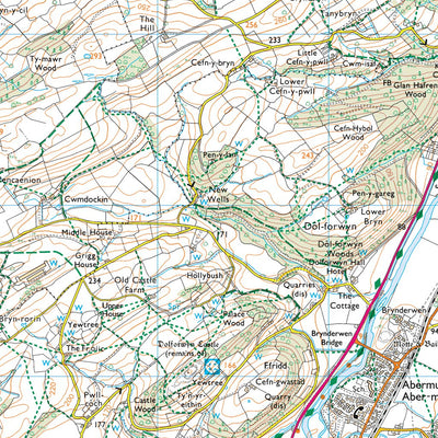 Powys - Powys 10 (1:25,000) Preview 3