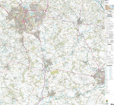 Salford Priors & Alcester Rural Ward 1 (1:25,000) Preview 1
