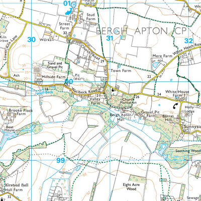 Ditchingham & Earsham Ward 1 (1:25,000) Preview 2