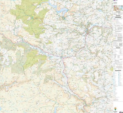 Powys - Powys 8 (1:25,000) Preview 1