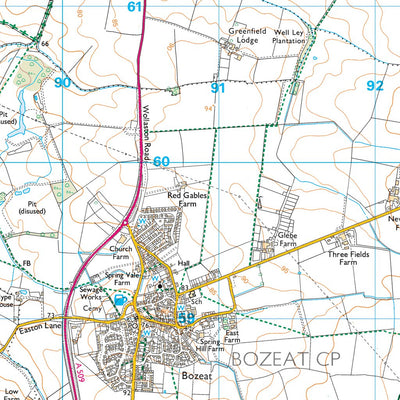 Hackleton and Grange Park Ward 1 (1:25,000) Preview 2