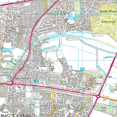 Gayton & Grimston Ward 1 (1:25,000) Preview 3