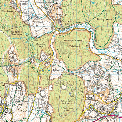 Hartpury & Redmarley Ward 1 (1:25,000) Preview 3