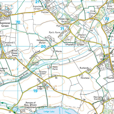 Broomfield and The Walthams Ward 1 (1:25,000) Preview 2