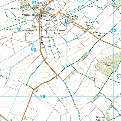 Thrapston Ward 1 (1:25,000) Preview 2