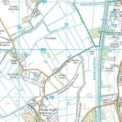 Lakenheath Ward 1 (1:25,000) Preview 2