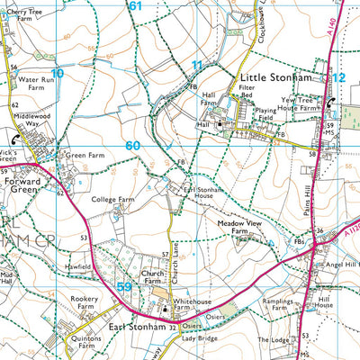 Stonham Ward 1 (1:25,000) Preview 2