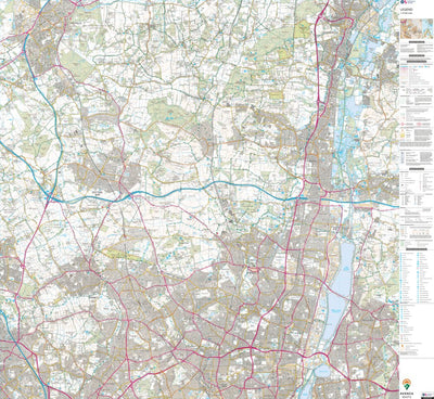 Brookmans Park & Little Heath Ward 1 (1:25,000) Preview 1