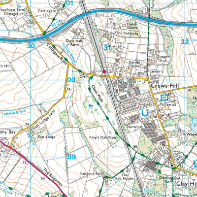 Brookmans Park & Little Heath Ward 1 (1:25,000) Preview 2