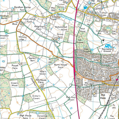 Framlingham Ward 1 (1:25,000) Preview 3