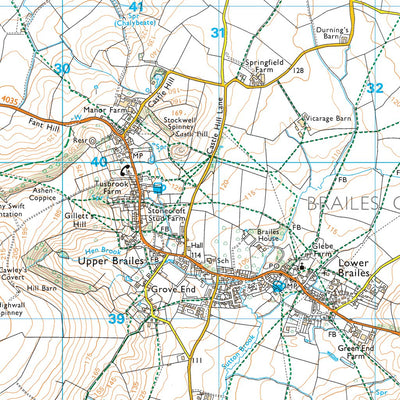 Brailes & Compton Ward 1 (1:25,000) Preview 2