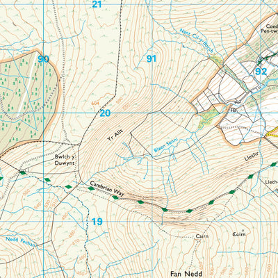 Powys - Powys 7 (1:25,000) Preview 2