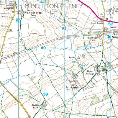 Middleton Cheney Ward 1 (1:25,000) Preview 2