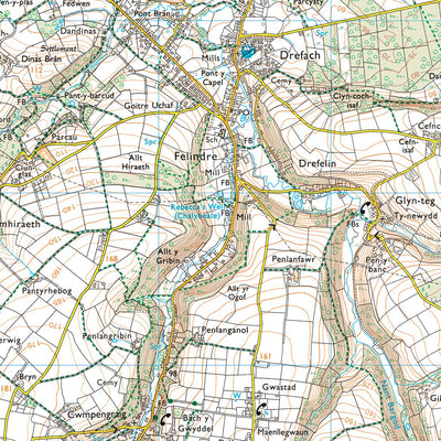 Sir Ceredigion - Ceredigion 4 (1:25,000) Preview 3