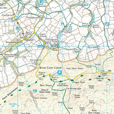 Sir Gaerfyrddin - Carmarthenshire 4 (1:25,000) Preview 2