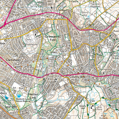 Saddleworth North Ward 1 (1:25,000) Preview 3