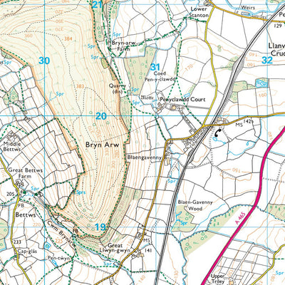County of Herefordshire 1 (1:25,000) Preview 2