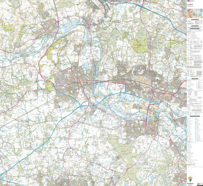 Hurley & Walthams Ward 1 (1:25,000) Preview 1