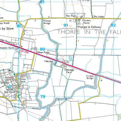Saxilby Ward 1 (1:25,000) Preview 2