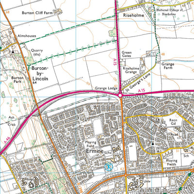 Saxilby Ward 1 (1:25,000) Preview 3