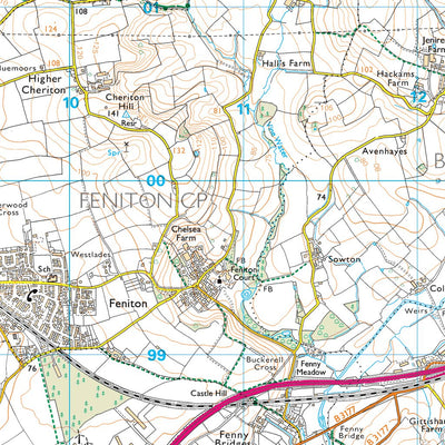 Dunkeswell & Otterhead Ward 1 (1:25,000) Preview 2