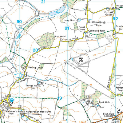 Marks Tey & Layer Ward 1 (1:25,000) Preview 2