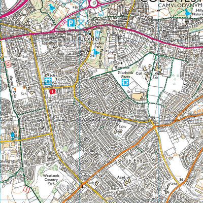 Marks Tey & Layer Ward 1 (1:25,000) Preview 3