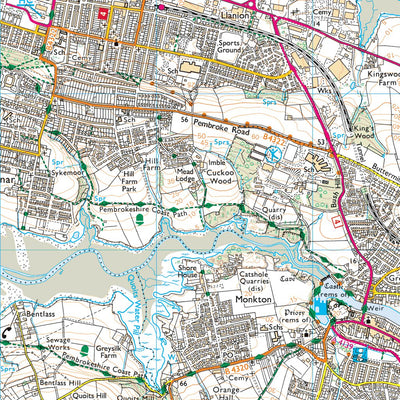 Sir Benfro - Pembrokeshire 7 (1:25,000) Preview 3