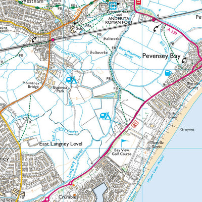 Herstmonceux & Pevensey Levels Ward 1 (1:25,000) Preview 3
