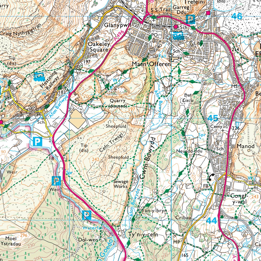 Gwynedd - Gwynedd 8 (1:25,000) Map by UK Topographic Maps | Avenza Maps