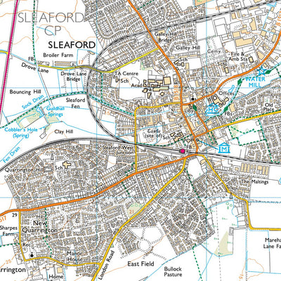 Helpringham & Osbournby Ward 1 (1:25,000) Preview 3