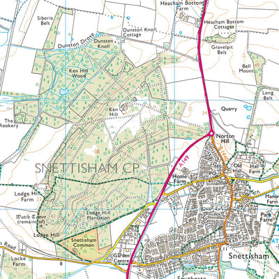 Brancaster Ward 1 (1:25,000) Preview 3