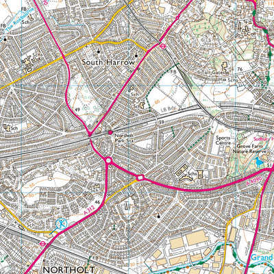 Heathrow Villages Ward 1 (1:25,000) Preview 3