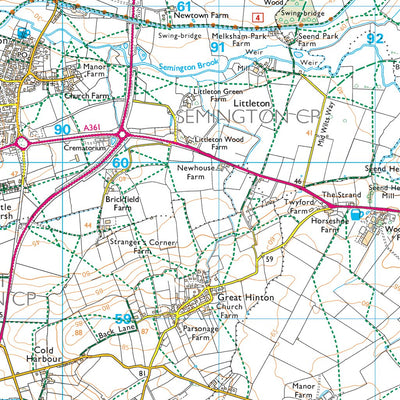 Bathavon North Ward 1 (1:25,000) Preview 2