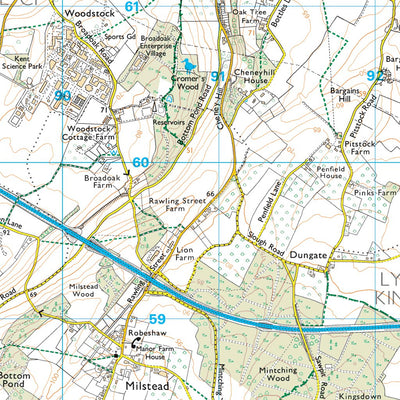 North Downs Ward 1 (1:25,000) Preview 2