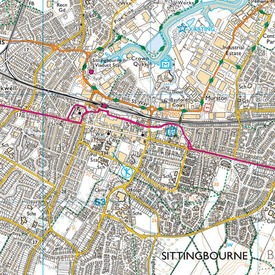 North Downs Ward 1 (1:25,000) Preview 3