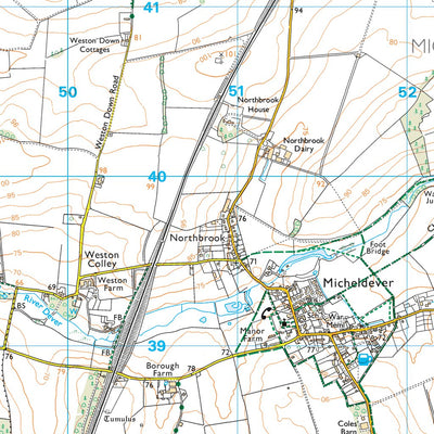 Wonston & Micheldever Ward 1 (1:25,000) Preview 2