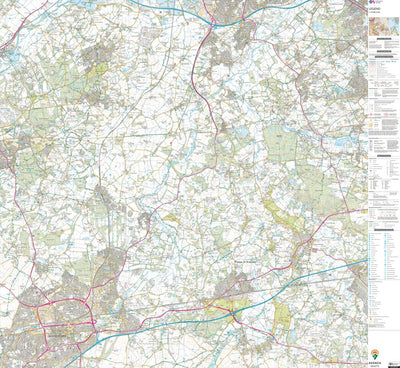 Hartley Wintney Ward 1 (1:25,000) Preview 1