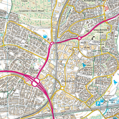 Hartley Wintney Ward 1 (1:25,000) Preview 3