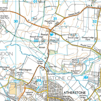 Twycross and Witherley with Sheepy Ward 1 (1:25,000) Preview 2