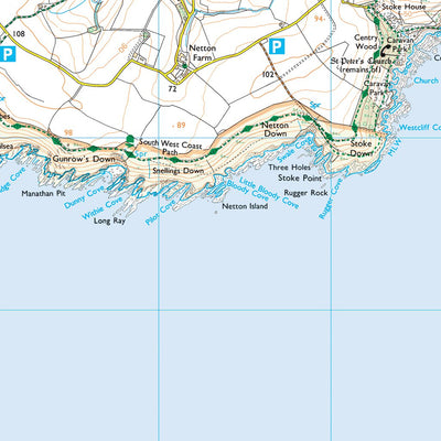 Newton & Yealmpton Ward 1 (1:25,000) Preview 3
