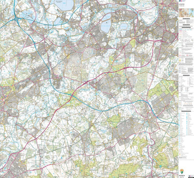 Clandon & Horsley Ward 1 (1:25,000) Preview 1